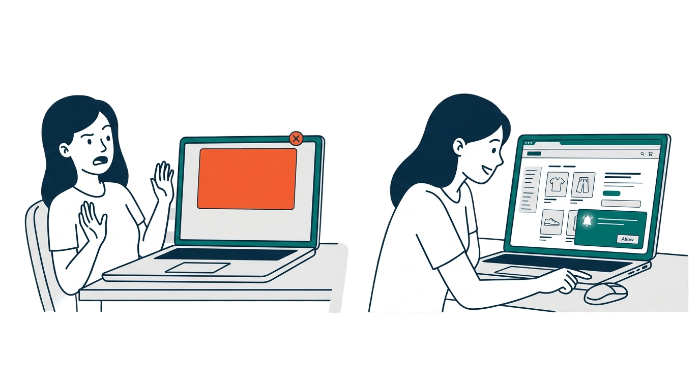 Push Notification Permission Prompts: How to Ask Without Annoying Your Visitors